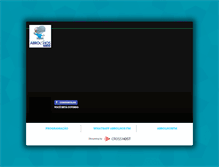 Tablet Screenshot of abrolhosfm.com.br